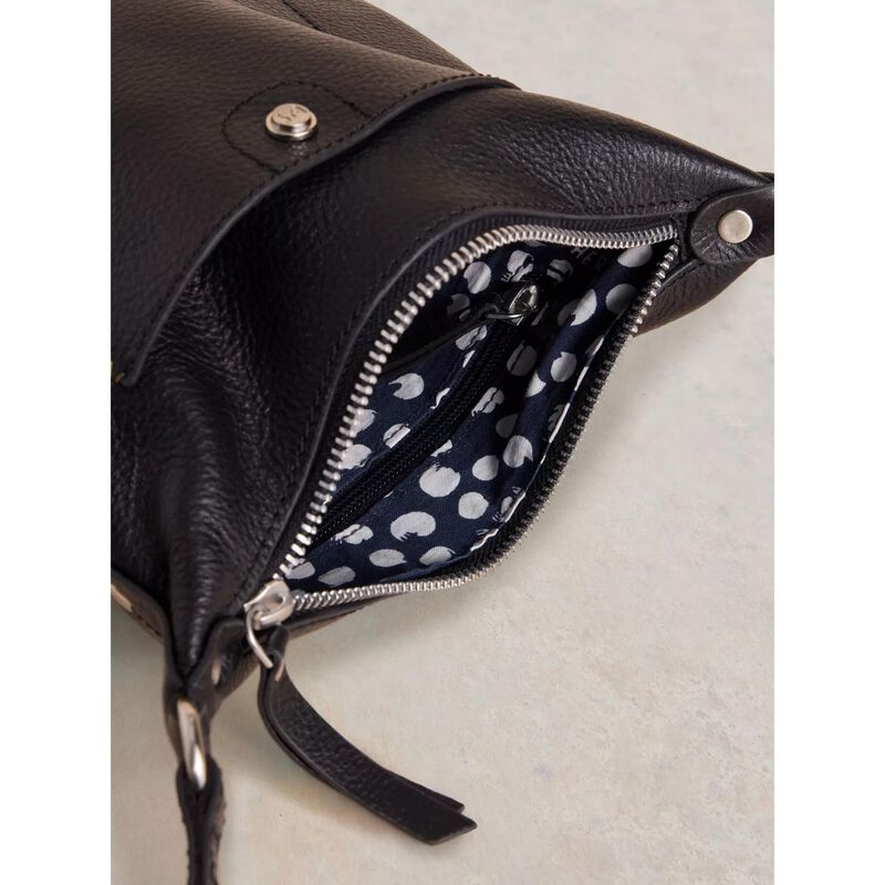 White Stuff Mini Fern Leather Crossbody image number 2